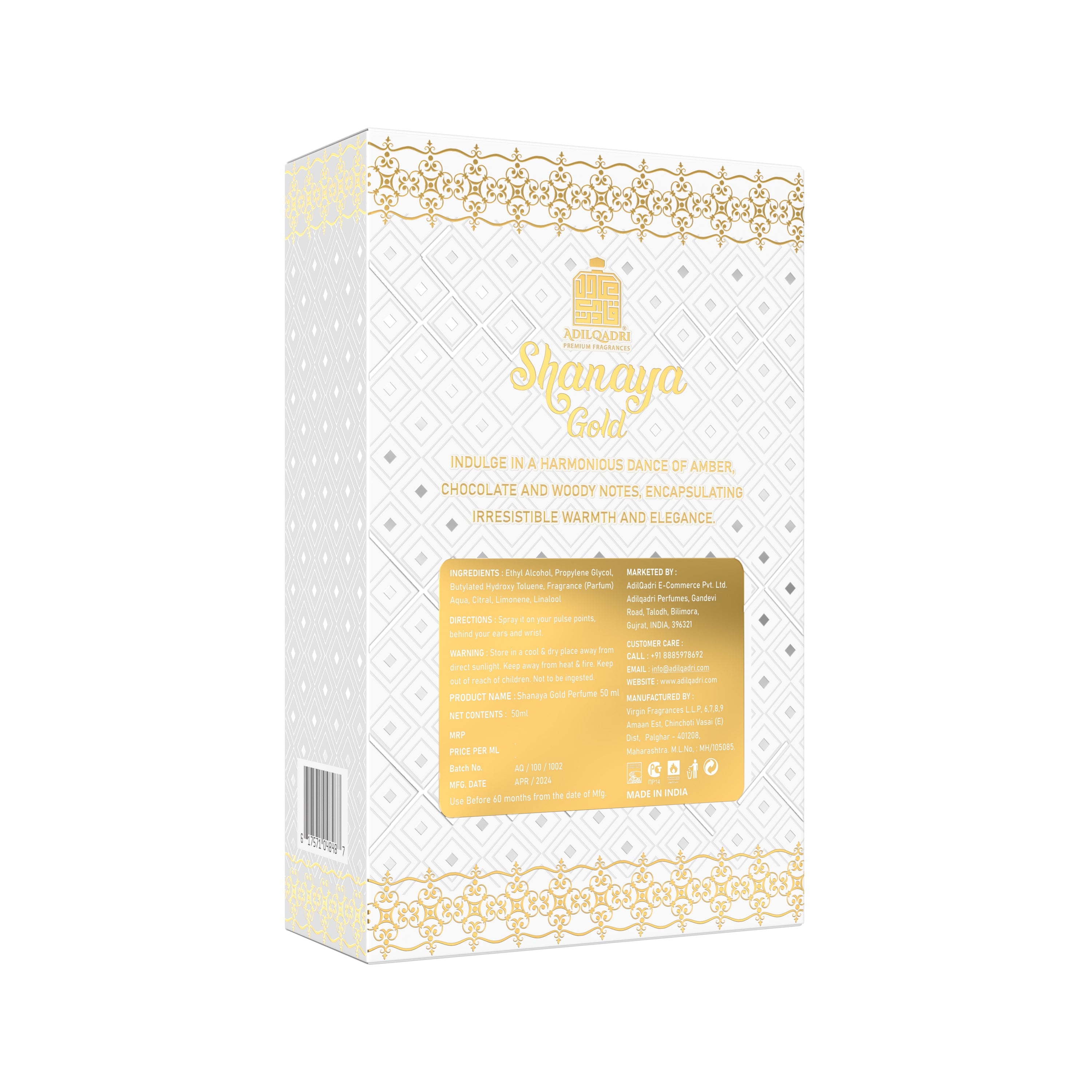 Shanaya Gold Perfume Spray