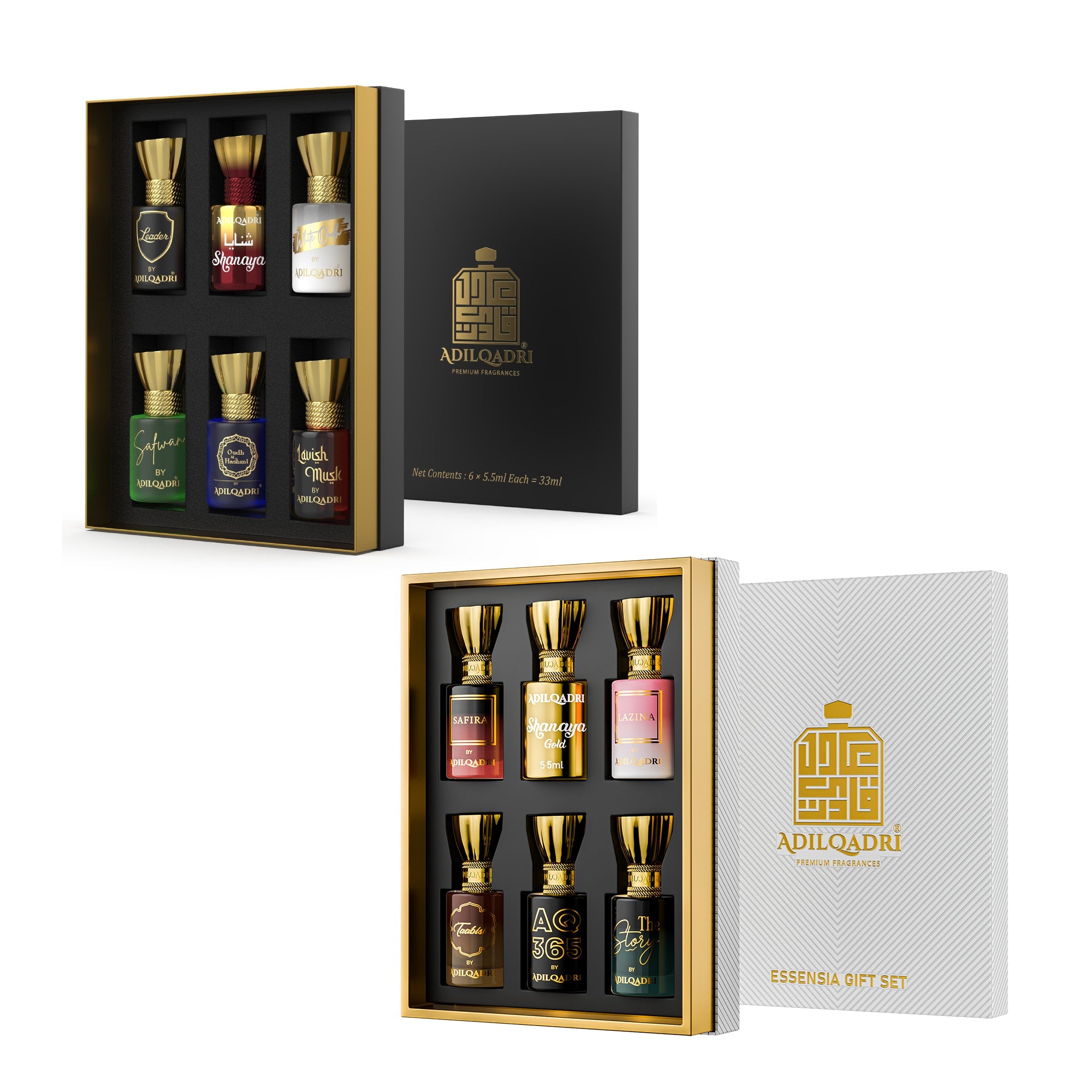 Assorted Luxury Attar Perfume Gift Set (6 × 5.5Ml)