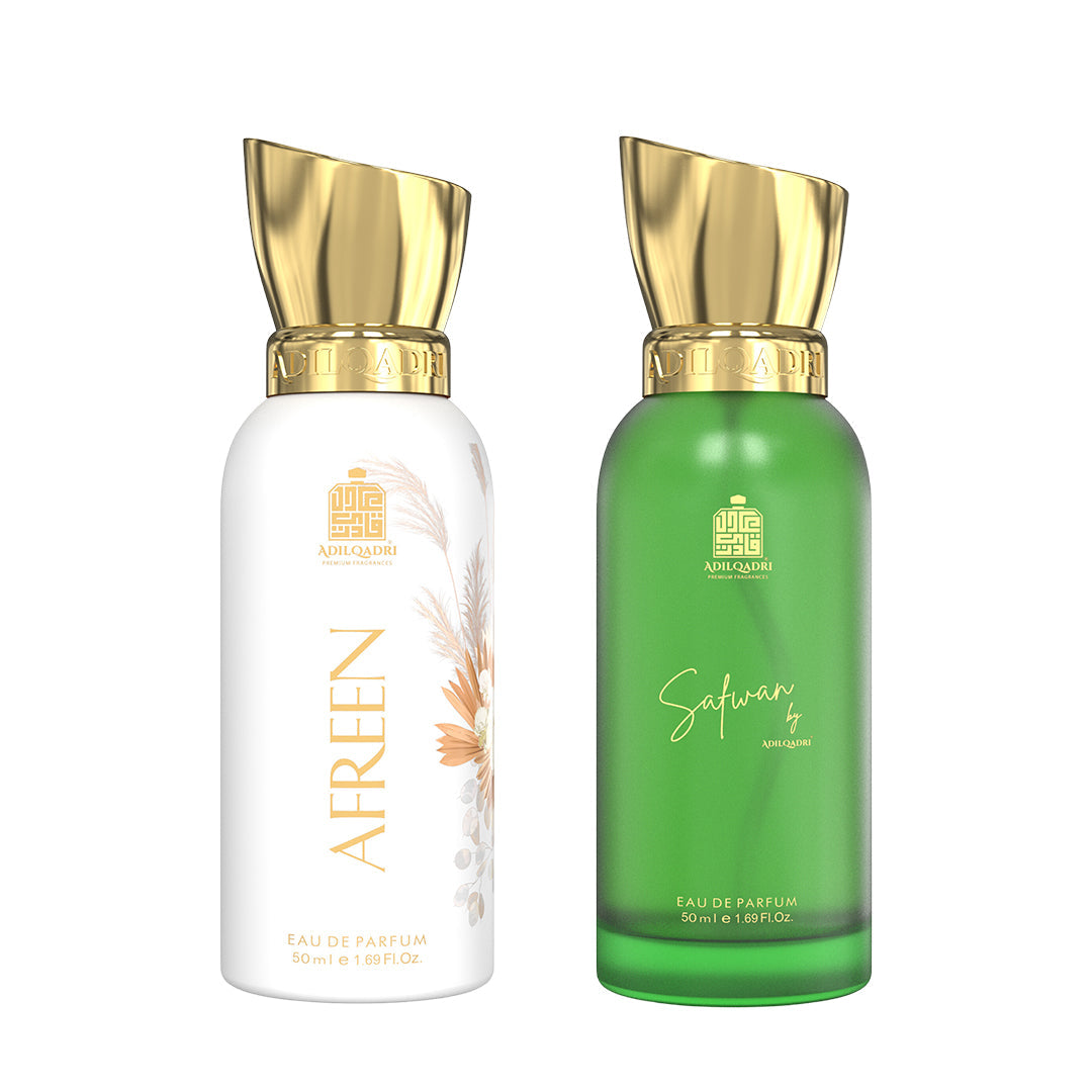 Pack Of 2 Afreen And Safwan Premium Perfume Sprays 50ML x 2
