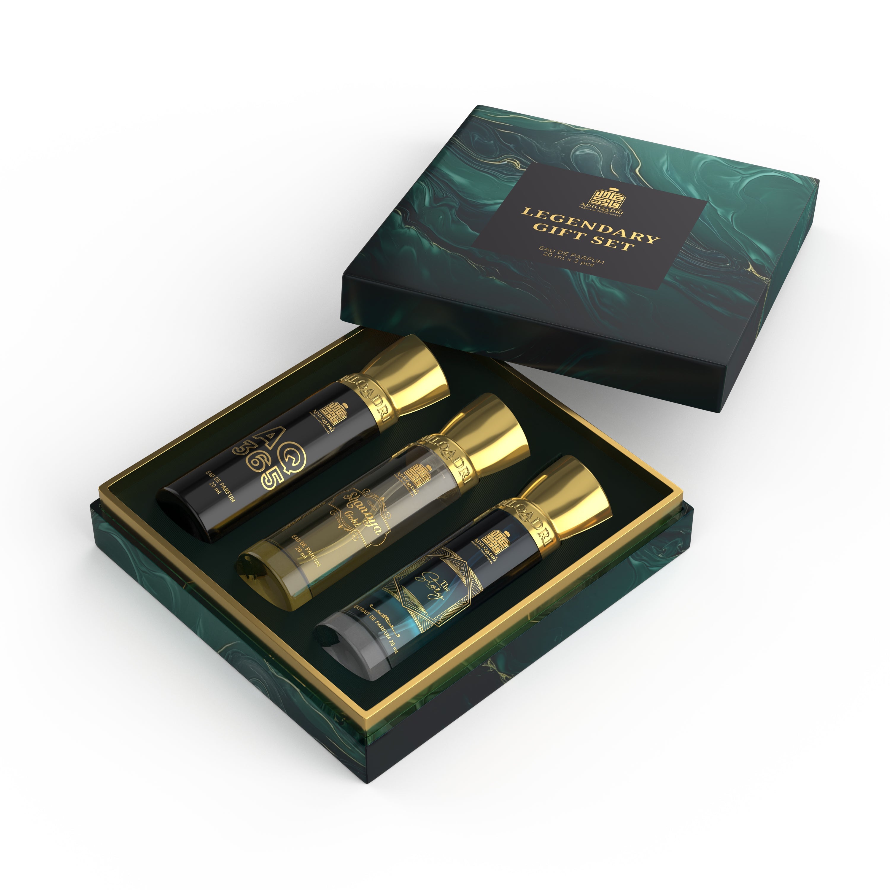 Legendary Gift Set 3 Pcs Set of Premium Perfume Spray