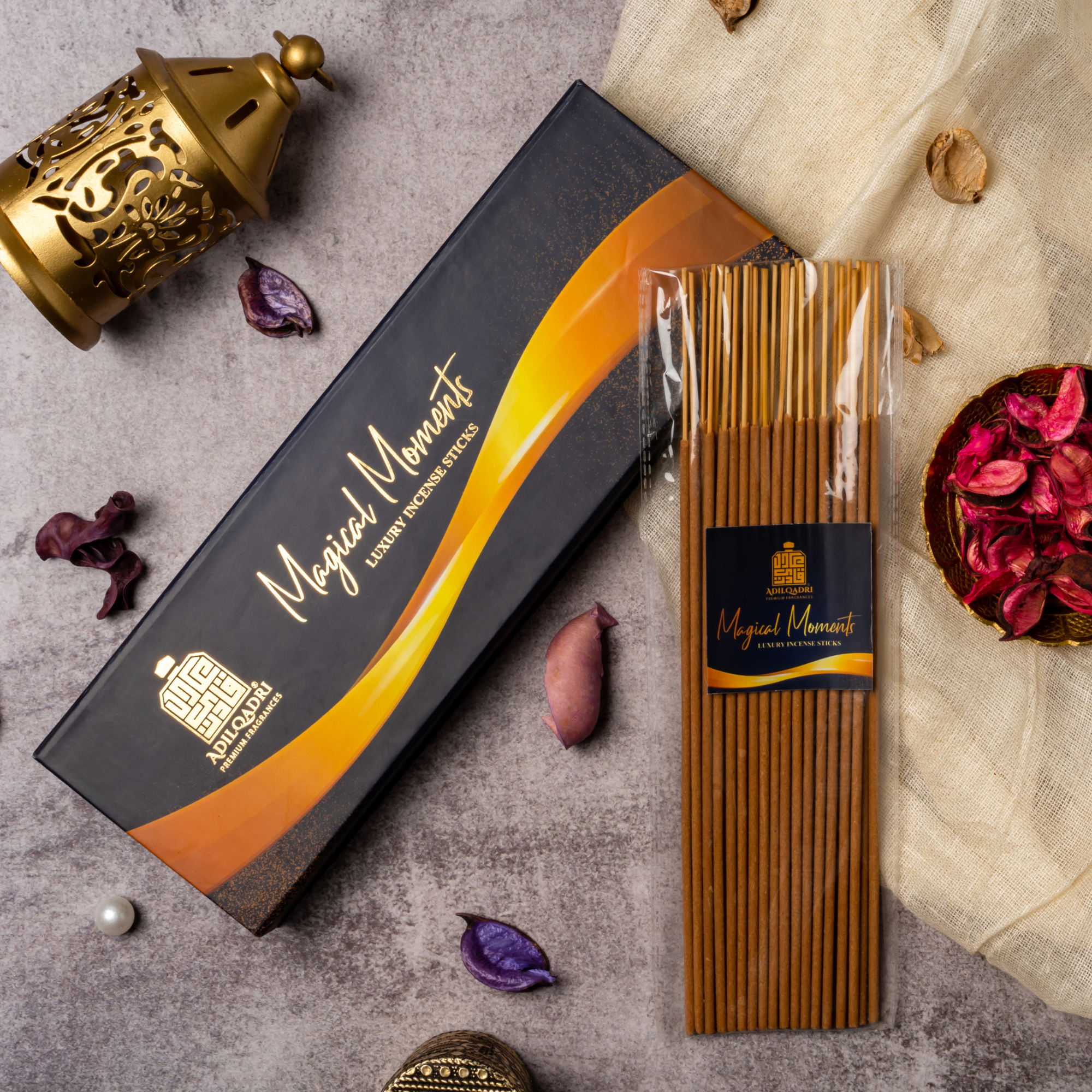 Adilqadri Magical Moments Premium Quality Agarbatti ( Incense Stick ) 100 gms