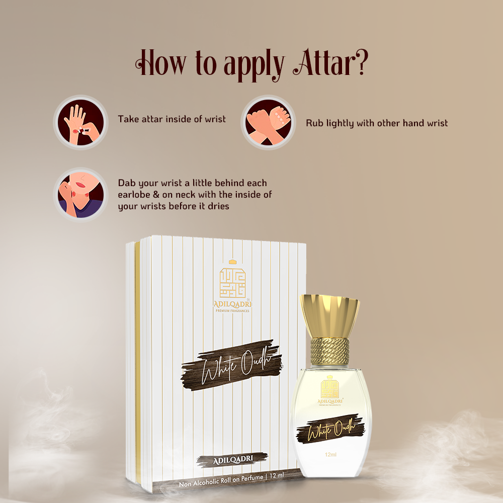 White Oudh Luxury Attar Perfume