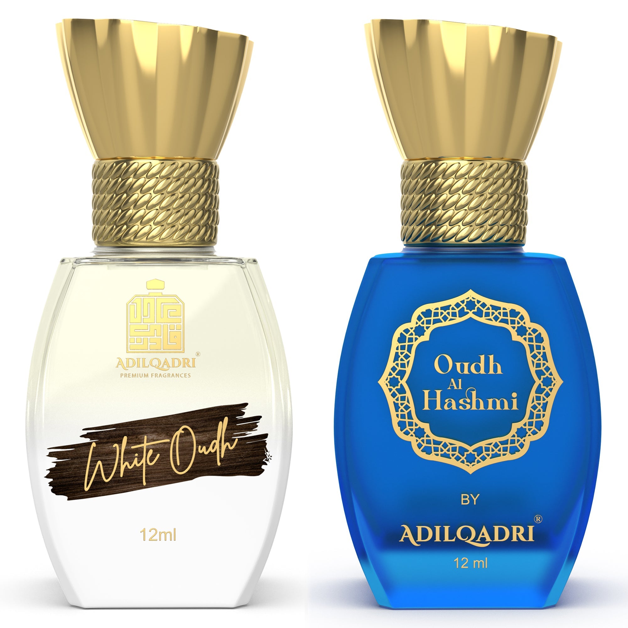 2 Pcs Attar Set Oudh Al Hashmi And White Oudh 12 ML Each